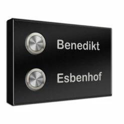 Funk Edelstahl 2 Familien Aufputz Türklingel 140x90mm Premium Pluto3 8 Funk Edelstahl 2 Familien Aufputz Türklingel 140x90mm Premium Pluto3 -Türschilder aus Edelstahl Geschäft funk edelstahl 2 familien aufputz tuerklingel 140x90mm premium pluto33