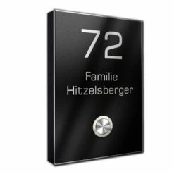 Funk Edelstahl Aufputz Türklingel 110x160mm Premium Titan2 8 Funk Edelstahl Aufputz Türklingel 110x160mm Premium Titan2 -Türschilder aus Edelstahl Geschäft funk edelstahl aufputz tuerklingel 110x160mm premium titan23