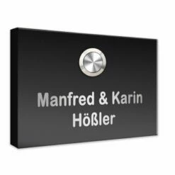 Funk Edelstahl Aufputz Türklingel 130x100mm Premium Uranus2 -Türschilder aus Edelstahl Geschäft funk edelstahl aufputz tuerklingel 130x100mm premium uranus23