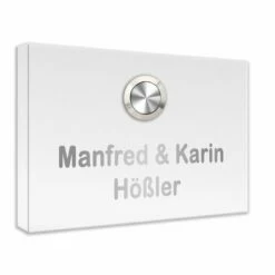 Funk Edelstahl Aufputz Türklingel 130x100mm Premium Uranus2 -Türschilder aus Edelstahl Geschäft funk edelstahl aufputz tuerklingel 130x100mm premium uranus24