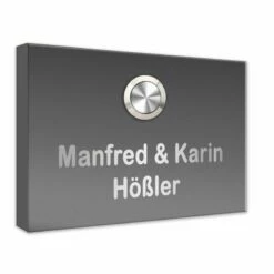 Funk Edelstahl Aufputz Türklingel 130x100mm Premium Uranus2 -Türschilder aus Edelstahl Geschäft funk edelstahl aufputz tuerklingel 130x100mm premium uranus25