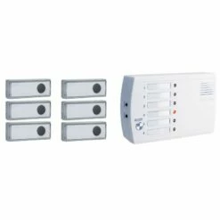 Funk-Rufton-System Funkklingel Klingel Rufsystem -Türschilder aus Edelstahl Geschäft funk rufton system funkklingel klingel rufsystem4