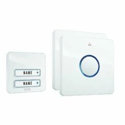 Funk-Türglocken-Set Funkklingel Für 2-Familien-Haus