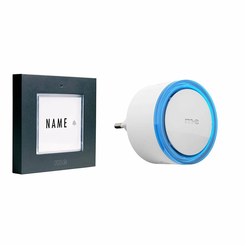 Funk-Türglockenset Für 1 Fam.-Haus, Sender In Farbe Anthrazit 1 Funk-Türglockenset Für 1 Fam.-Haus, Sender In Farbe Anthrazit