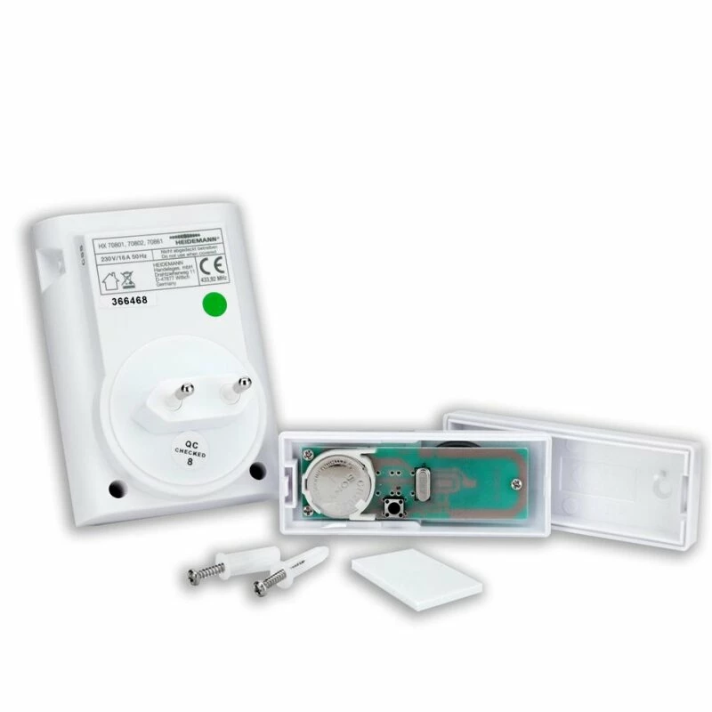 Funkgong Funkklingel Klingel Set HX PlugIn Steckdosenbetrieb 2 Funkgong Funkklingel Klingel Set HX PlugIn Steckdosenbetrieb – Bild 2