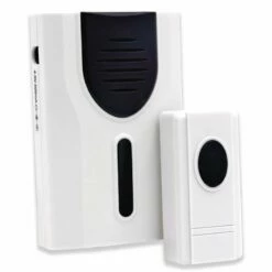 Funkgong Set BASE I RW 75m 3 Melodien -Türschilder aus Edelstahl Geschäft funkgong set base i rw 75m 3 melodien2