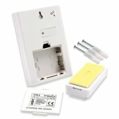 Funkgong Set BASE I RW 75m 3 Melodien -Türschilder aus Edelstahl Geschäft funkgong set base i rw 75m 3 melodien3