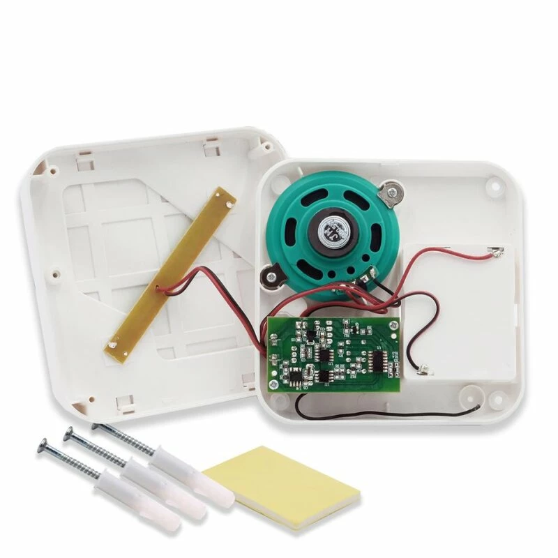 Funkgong Set BASE II RW 75m 5 Melodien Batteriebetrieben 4 Funkgong Set BASE II RW 75m 5 Melodien Batteriebetrieben – Bild 4