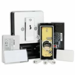 Funkgong Set HX Ice VIBRATION Batteriebetrieben -Türschilder aus Edelstahl Geschäft funkgong set hx ice vibration batteriebetrieben3