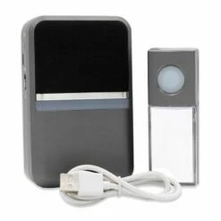 Funkgong-Set HX MP3 Mit USB-Anschluss, Selbst Bespielbar 200m Reichweite