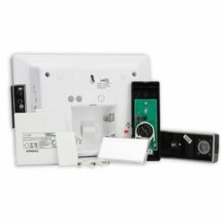 Funkgong Set HX Trendline EIN/AUS Schalter Batterie -Türschilder aus Edelstahl Geschäft funkgong set hx trendline ein aus schalter batterie3