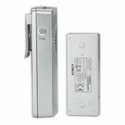 Funkgong-Set HX Walk Mit Gürtelclip Batteriebetrieben -Türschilder aus Edelstahl Geschäft funkgong set hx walk mit guertelclip batteriebetrieben3