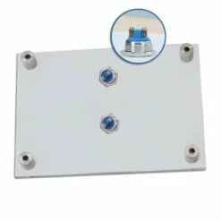 Funkklingel 2 Familien Aus Acrylglas 210x150mm Designklingel DUO -Türschilder aus Edelstahl Geschäft funkklingel 2 familien aus acrylglas 210x150mm designklingel duo5