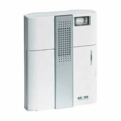 FUNK Türklingel Für 3 Familienhaus Aufputz aus Acrylglas 210x150mm Premium -Türschilder aus Edelstahl Geschäft funkklingel 3 familien aus acrylglas 210x150mm mit beschriftungsfeld3