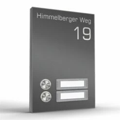 Funk Aufputz Edelstahl Türklingel 2 Familien 140x200mm Premium Mit Beschriftungsfeld 9 Funk Aufputz Edelstahl Türklingel 2 Familien 140x200mm Premium Mit Beschriftungsfeld -Türschilder aus Edelstahl Geschäft funkklingel aufputz 2 familien mit beschriftungsfeld 140x200mm premium4