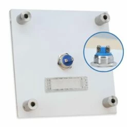 Funkklingel Aus Acrylglas 150x150mm Mit Beschriftungsfeld Jupiter -Türschilder aus Edelstahl Geschäft funkklingel aus acrylglas 150x150mm mit beschriftungsfeld jupiter5