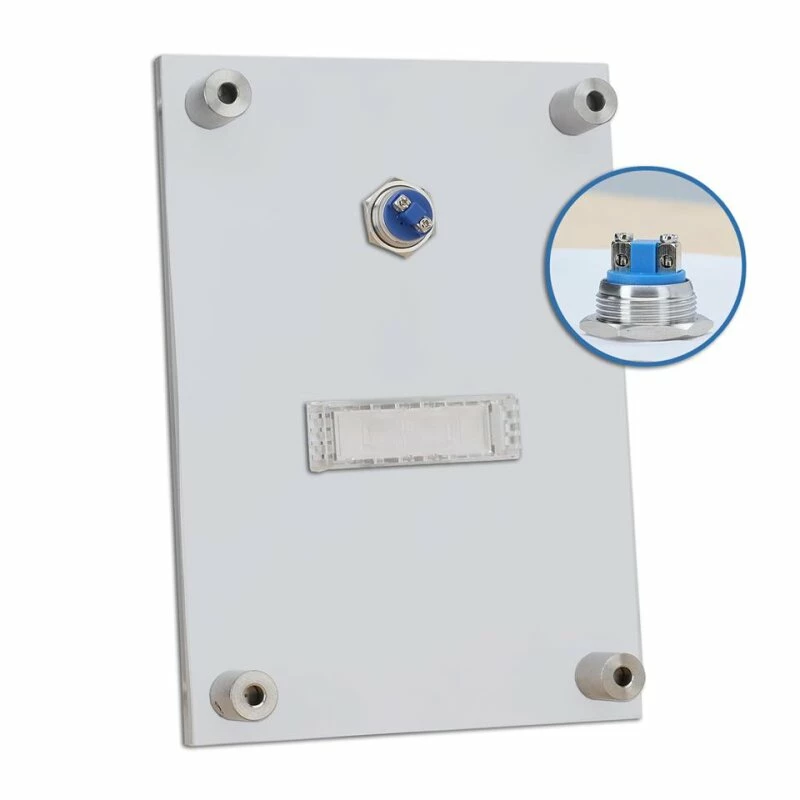 Funkklingel Aus Acrylglas 150x210mm Mit Namensschild Neptun 5 Funkklingel Aus Acrylglas 150x210mm Mit Namensschild Neptun – Bild 5