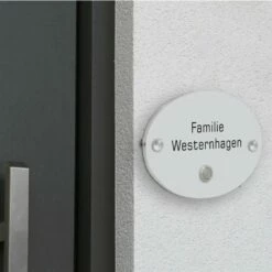 Funkklingel Aus Acrylglas 200x140mm Designklingel Merkur