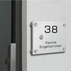 Funkklingel Aus Acrylglas 210x150mm Designklingel Mars