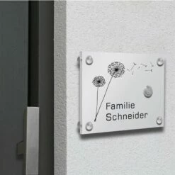 Funkklingel Aus Acrylglas 210x150mm Designklingel Orion