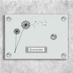 Funkklingel Aus Acrylglas 210x150mm Mit Beschriftungsfeld Orion -Türschilder aus Edelstahl Geschäft funkklingel aus acrylglas 210x150mm mit beschriftungsfeld orion2