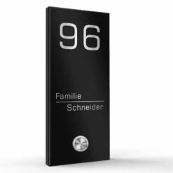 Funkklingel Edelstahl Aufputz 1 Familien 110x250mm Premium -Türschilder aus Edelstahl Geschäft funkklingel edelstahl aufputz 1 familien 110x250mm premium3