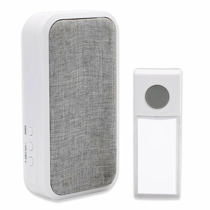 Funkklingel Funkgong Set HX Cloth Mit Stoffüberzug 1 Funkklingel Funkgong Set HX Cloth Mit Stoffüberzug