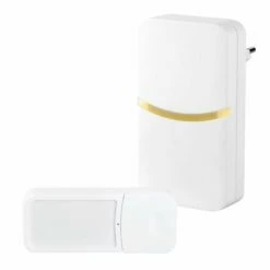 Funkklingel Funkgong-Set Piezo II 18 Melodien IP 44