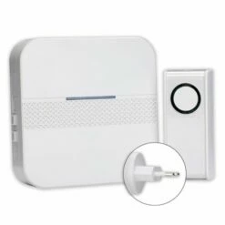 Funkklingel Funkgong-Set Radix Mit Namensschild Steckdosenbetrieb