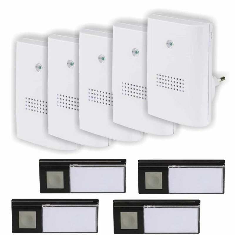 Funkklingel Funktürklingel Set HX Serie PLUGIN KONFIGURIERBAR 1 Funkklingel Funktürklingel Set HX Serie PLUGIN KONFIGURIERBAR