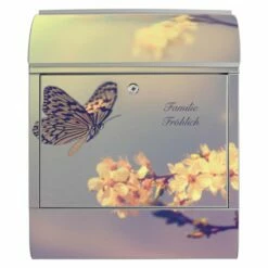 Großer Briefkasten Mailbox Wandbriefkasten Tag Im Mai -Türschilder aus Edelstahl Geschäft grosser briefkasten mailbox wandbriefkasten tag im mai3