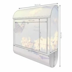 Großer Briefkasten Mailbox Wandbriefkasten Tag Im Mai -Türschilder aus Edelstahl Geschäft grosser briefkasten mailbox wandbriefkasten tag im mai5