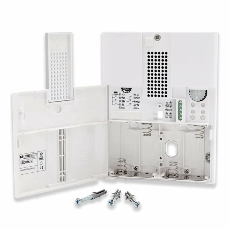 Grothe CROMA 50 Elektronik-Gong 83 DBA Weiß/Silber 3 Grothe CROMA 50 Elektronik-Gong 83 DBA Weiß/Silber – Bild 3