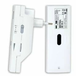 Grothe Funkgong SET MISTRAL 400ME Steckdosenfunkgong Mit Blitzlicht -Türschilder aus Edelstahl Geschäft grothe funkgong set mistral 400me steckdosenfunkgong mit blitzlicht3