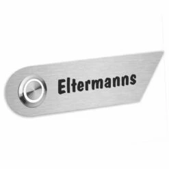 Hausklingel 120x30mm Klingelplatte