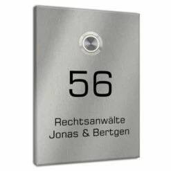 Haustürklingel 110x160mm In 5mm Qualität