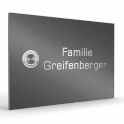 Haustürklingel Edelstahl 160x110mm Klingelschild -Türschilder aus Edelstahl Geschäft haustuerklingel edelstahl 160x110mm klingelschild5