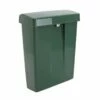 Intersteel Briefkasten Mailbox Abschließbar RAL 6009 Tannengrün