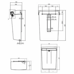 Intersteel Briefkasten Mailbox Abschließbar RAL 6009 Tannengrün -Türschilder aus Edelstahl Geschäft intersteel briefkasten mailbox abschliessbar ral 6009 tannengruen3