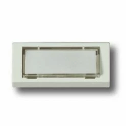 Klingelplatte Aus Kunststoff Für Aufputz Montage Unbeleuchtet Oskar