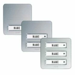 Aufputz Klingeltaster 1 2 3 Familien Wählbar ALU 7 Aufputz Klingeltaster 1 2 3 Familien Wählbar ALU -Türschilder aus Edelstahl Geschäft klingeltaster 1 2 3 familien waehlbar alu ap4