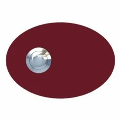 Klingeltaster Ellipse Oval Rot RAL 3004