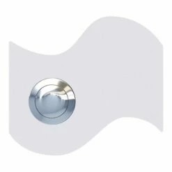 Klingeltaster Klingelplatte Fahne Weiß RAL 9016