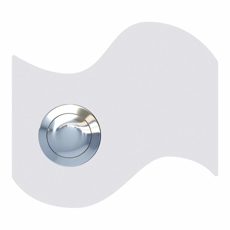 Klingeltaster Klingelplatte Fahne Weiß RAL 9016 1 Klingeltaster Klingelplatte Fahne Weiß RAL 9016