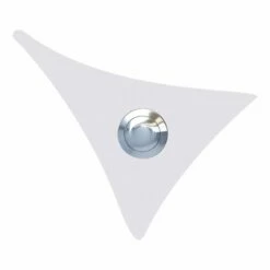 Klingeltaster Klingelplatte Segel Weiß RAL 9016