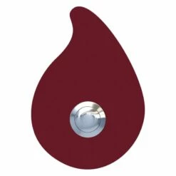 Klingeltaster Klingelplatte Tropfen Rot RAL 3004