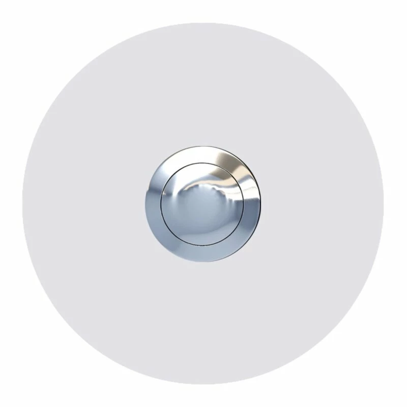 Klingeltaster Kreis Weiß RAL 9016 1 Klingeltaster Kreis Weiß RAL 9016