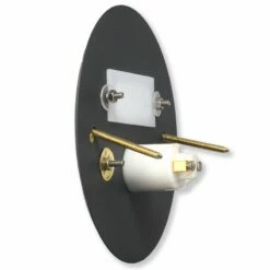 Klingeltaster Messing Anthrazit Ø 12 Cm -Türschilder aus Edelstahl Geschäft klingeltaster messing anthrazit o 12 cm4