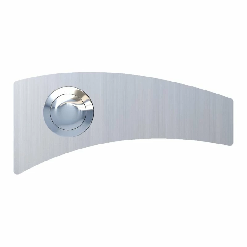 Klingeltaster Square Edelstahl Geschliffen 1 Klingeltaster Square Edelstahl Geschliffen