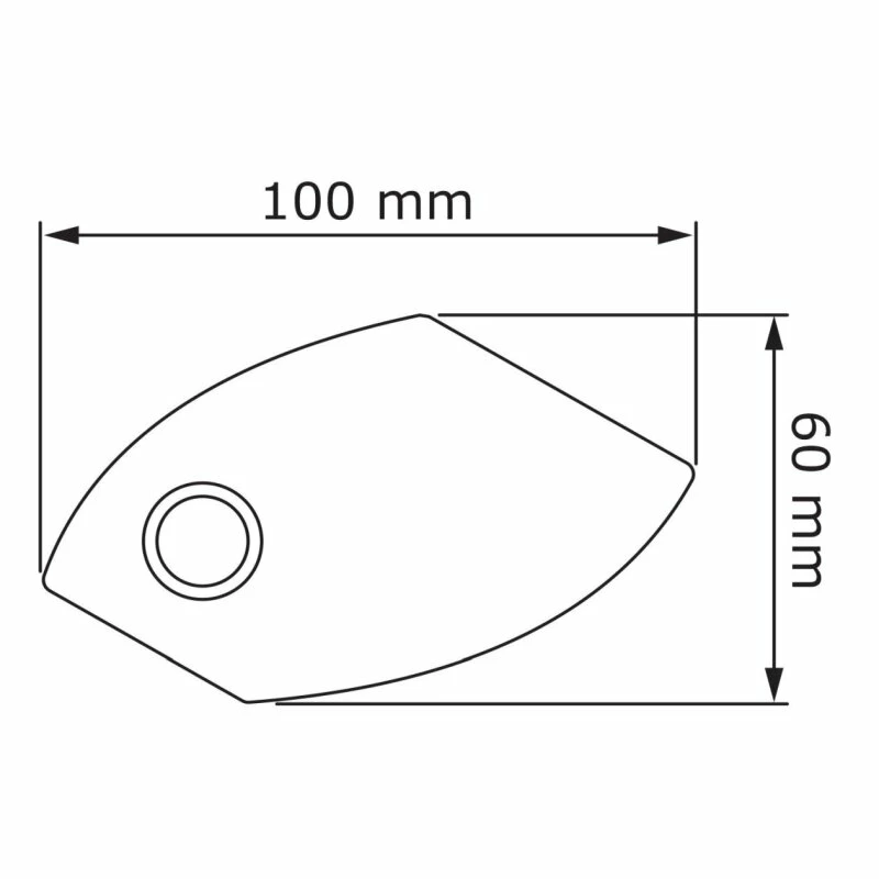 Klingeltaster Trapeze Schwarz RAL 9005 2 Klingeltaster Trapeze Schwarz RAL 9005 – Bild 2